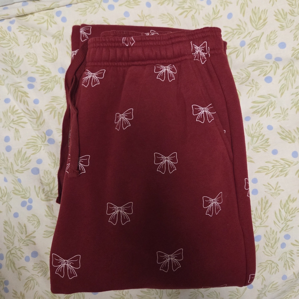 Brunette The Label All Over Bow Best Friend Jogger